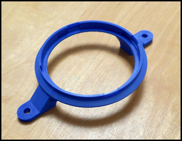 Audi A6 4G C7 Mittelton Flexmount Adapter auf Helix I7